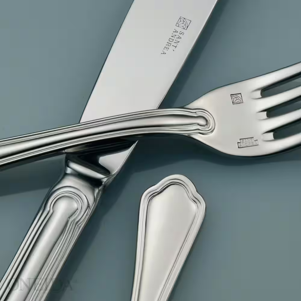 Oneida Rossini 18/10 Stainless Steel Oval Bowl Soup/Dessert Spoons (Set of 12)