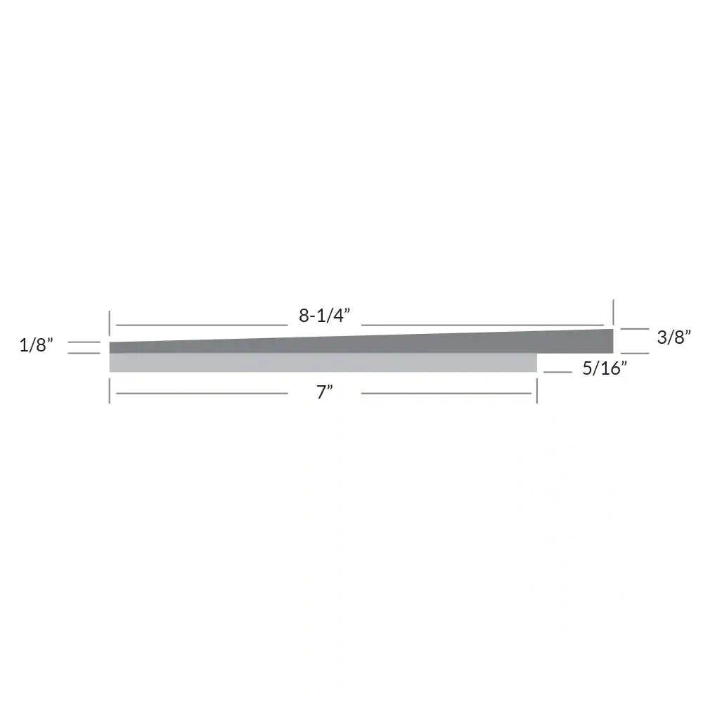 None Craftsman 8-1/4 in. x 96 in. Cedar Even Butt Shingle Siding Panel (8-Pack)