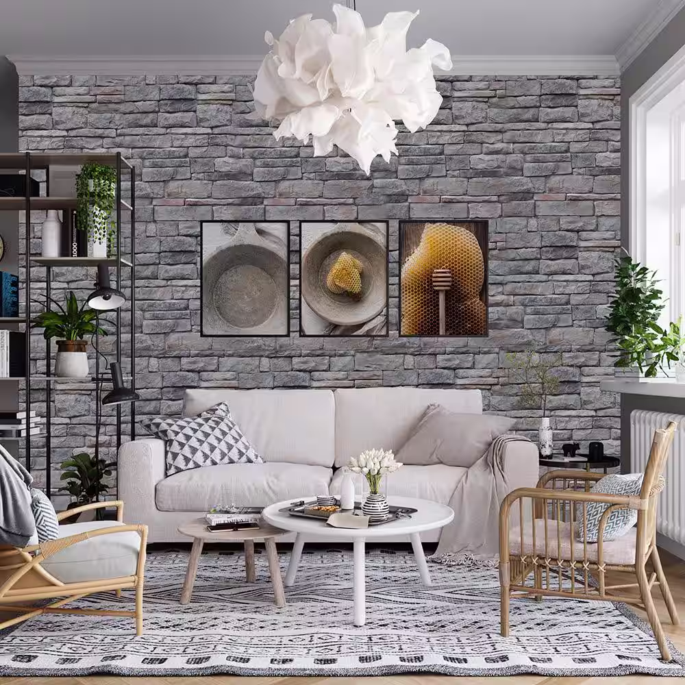 M-Rock Traditional 1.5 in. to 4 in. x 5 in. to 9 in. Highland Ledge Stone Concrete stone Veneer (8 sq. ft./bx)