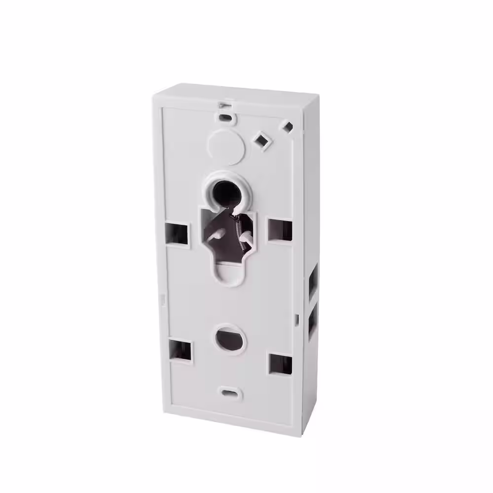 Newhouse Hardware 2-Note Mechanical Wireless Doorbell Chime and Doorbell Push Button