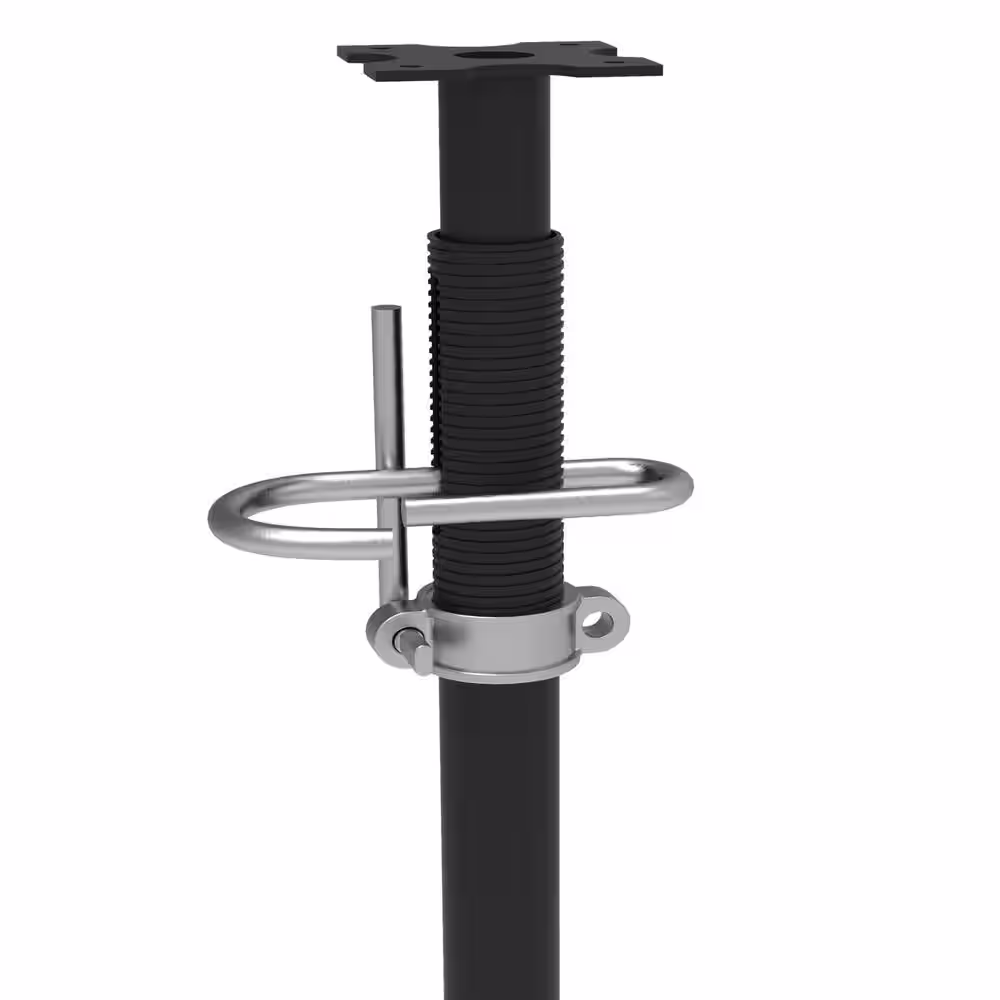MetalTech 42 in. to 72 in. Medium Duty Adjustable Shoring Jack Post