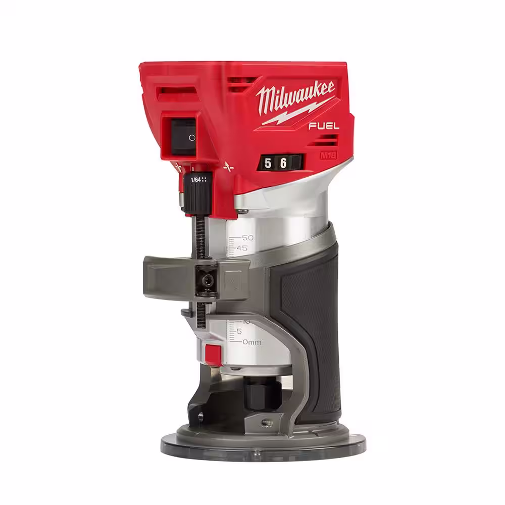 Milwaukee M18 FUEL 18V Lithium-Ion Brushless Cordless Compact Router and Jig Saw 2-Tool Set (Tool-Only)