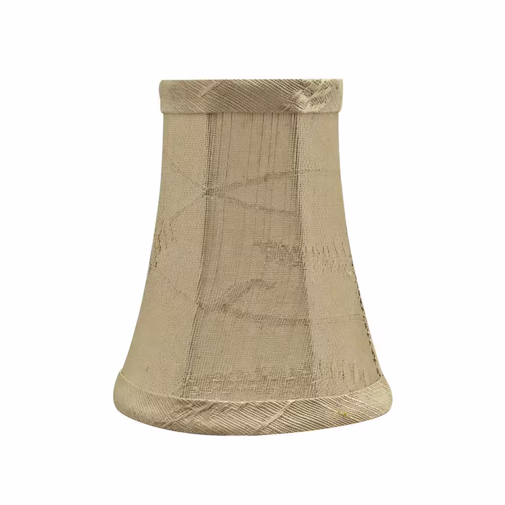 Aspen Creative Corporation 4 in. x 5 in. Oatmeal Bell Lamp Shade (2-Pack)