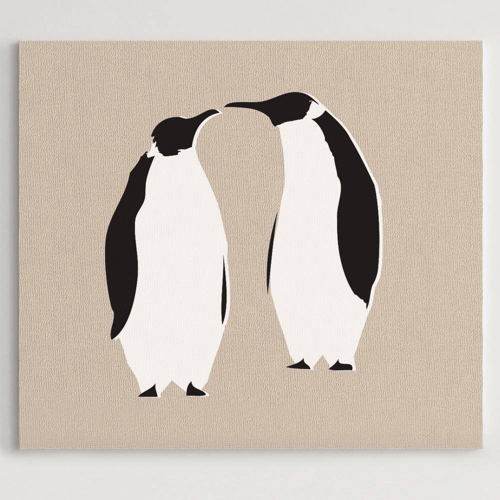 Stencil1 Penguins 2 Layer Stencil