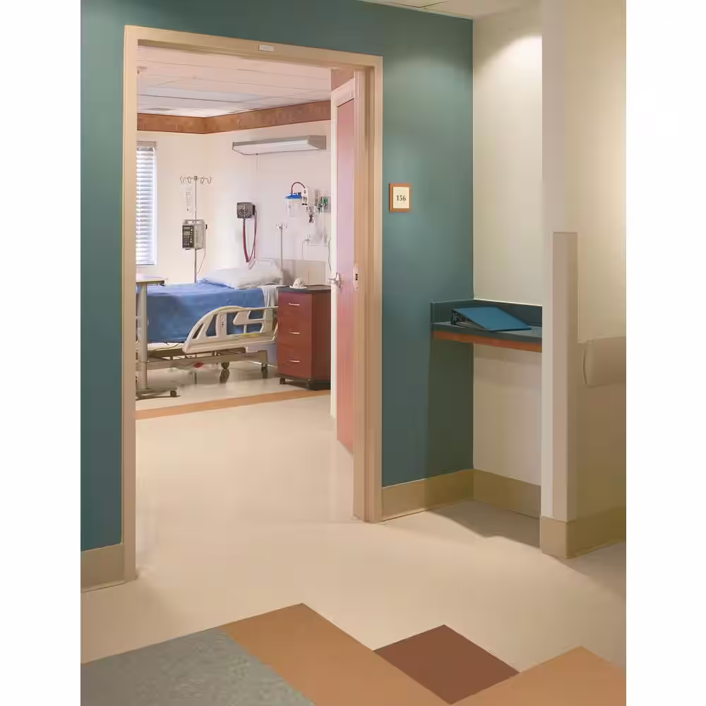 Armstrong Flooring Imperial Texture VCT 12 in. x 12 in. Tea Garden Green Standard Excelon Commercial Vinyl Tile (45 sq. ft. / case)