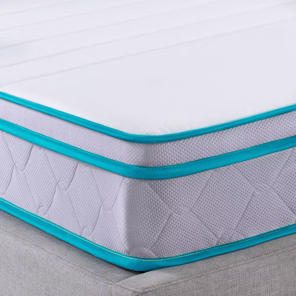 Linenspa Essentials AlwaysCool 8in. Firm Hybrid Tight Top Twin Mattress