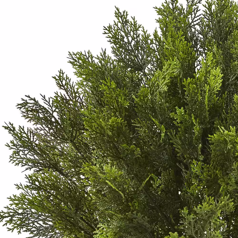 Nearly Natural 3 ft. Artificial Cedar Bush (Indoor/Outdoor)