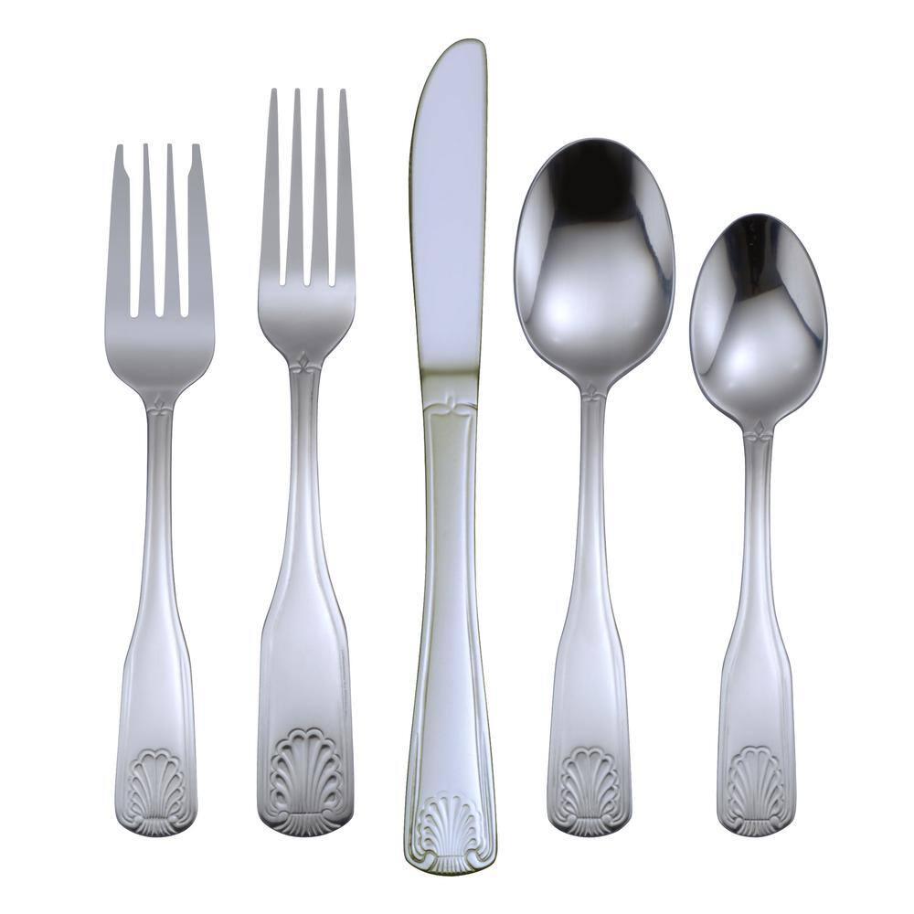 Oneida Laguna 18/0 Stainless Steel Salad/Dessert Forks (Set of 36)