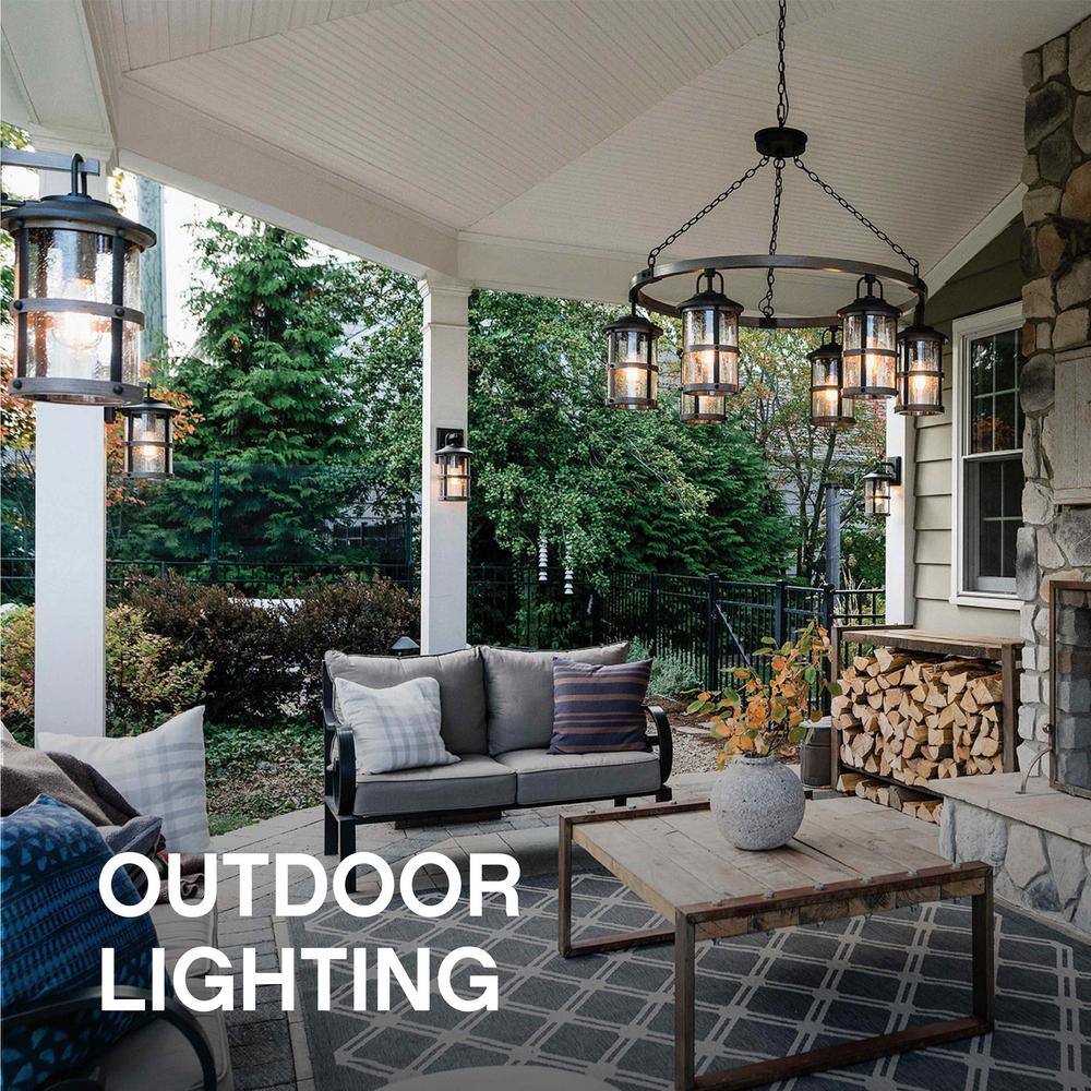 HINKLEY Hinkley Republic Small Outdoor Wall Mount Lantern, Oil-Rubbed Bronze