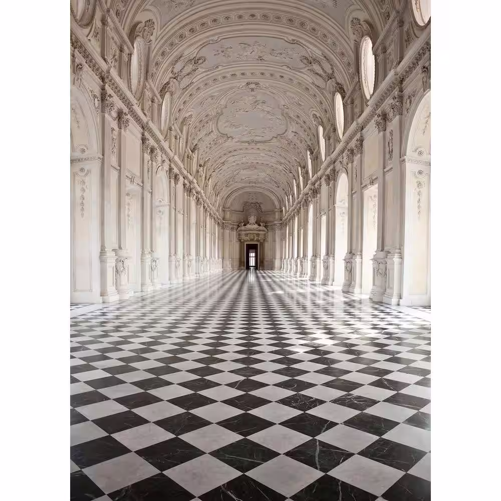 Ideal Decor 72 in. W x 100 in. H Palace of Venaria Wall Mural