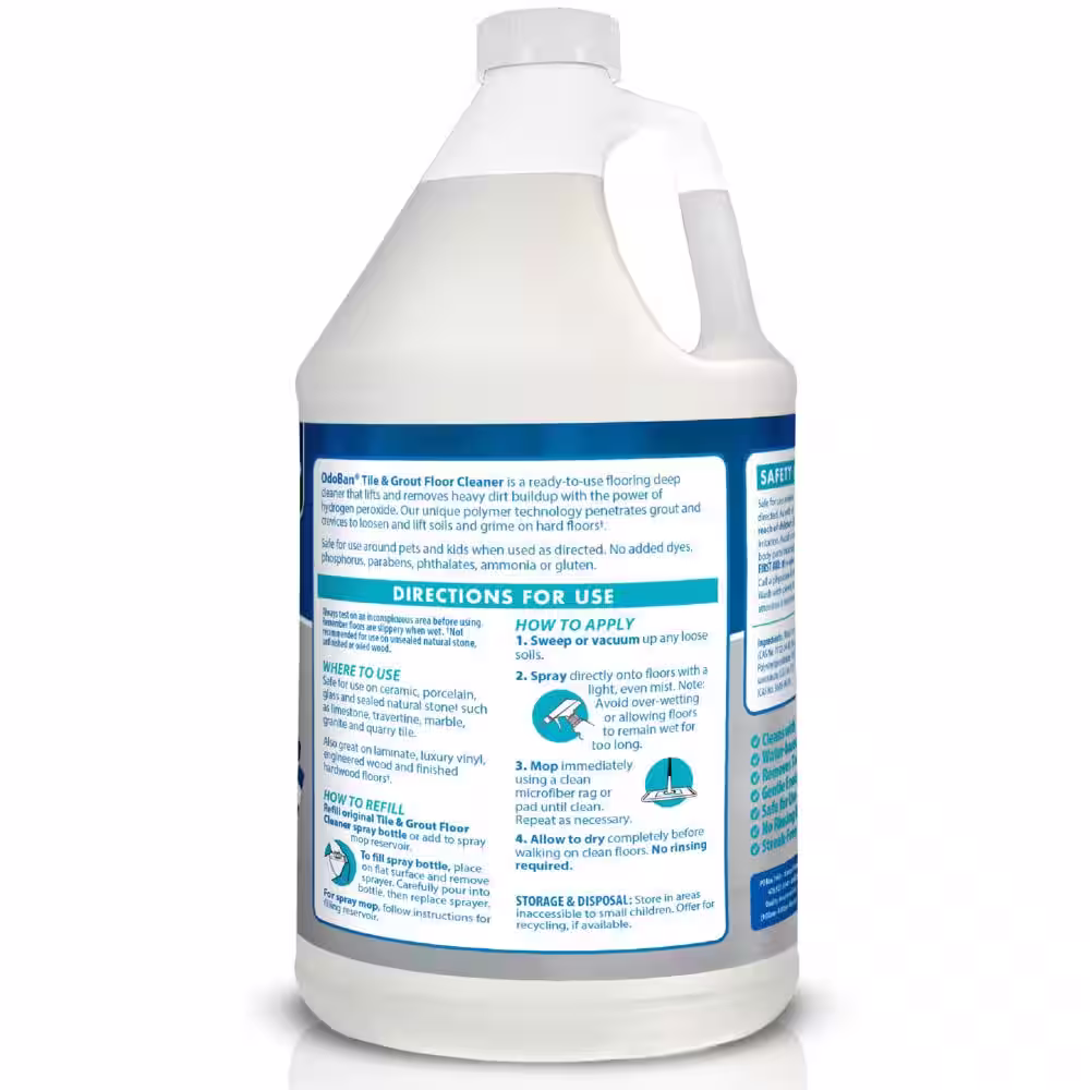 OdoBan 1 Gal. Tile and Grout Floor Cleaner (Ready-to-Use)