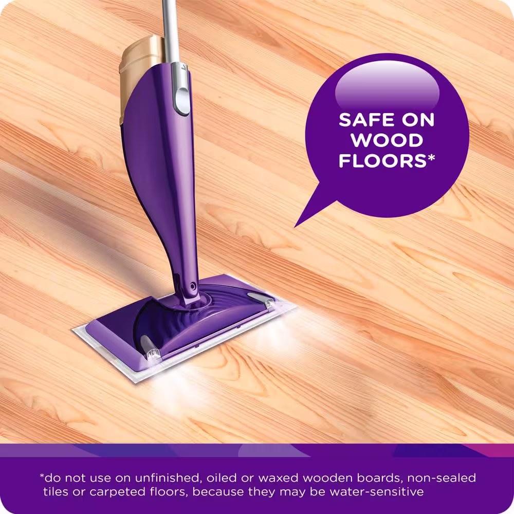 Swiffer Wetjet 42.2 oz. Lavender Vanilla and Comfort Scent Liquid Hardwood Floor Cleaner Refill (Multi-Pack of 2)