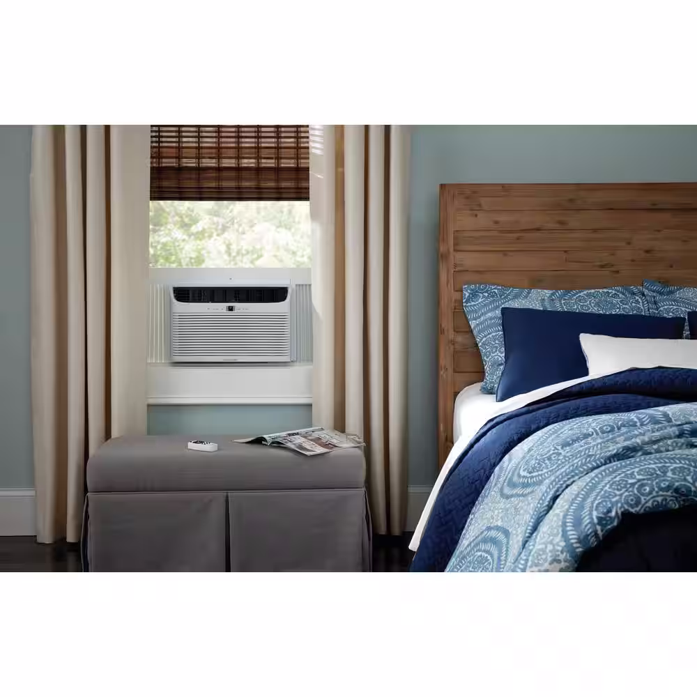 Frigidaire 25,000 BTU Window-Mounted Room Air Conditioner in White with Remote
