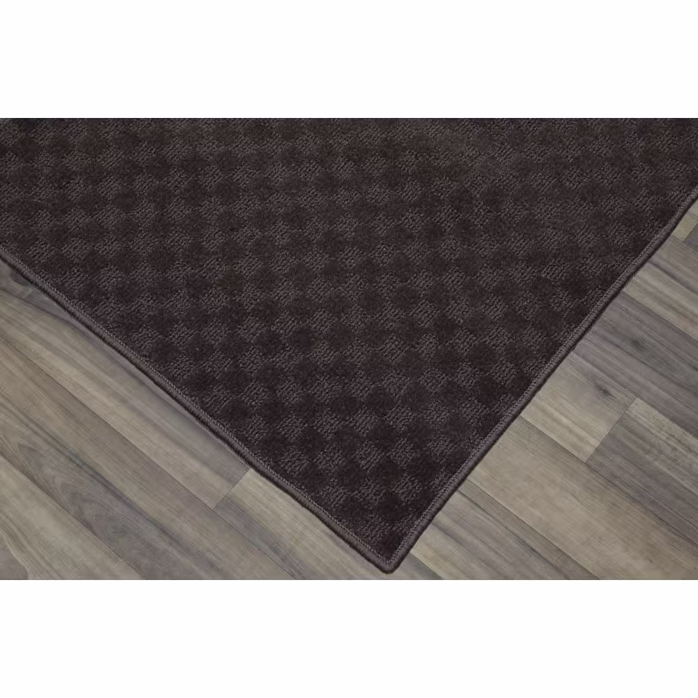 Garland Rug Medallion Mocha 2 ft. x 12 ft. Runner Rug