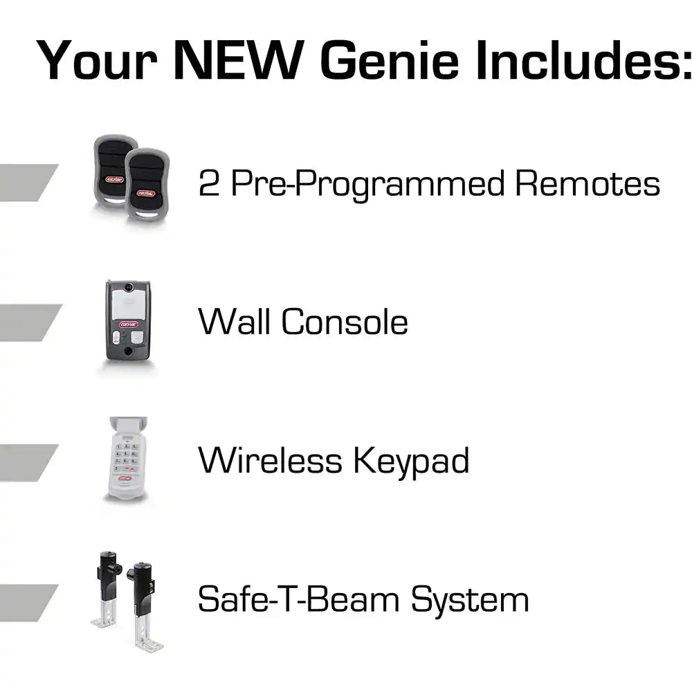 Genie SilentMax 750 3/4 HPc Ultra-Quiet Belt Drive Garage Door Opener with Wireless Keypad