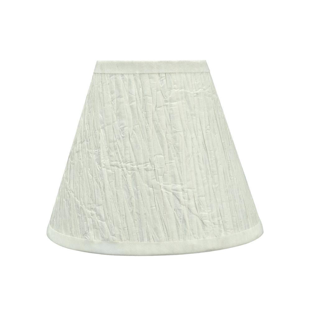 Aspen Creative Corporation 6 in. x 5 in. Off White Hardback Empire Lamp Shade (9-Pack)