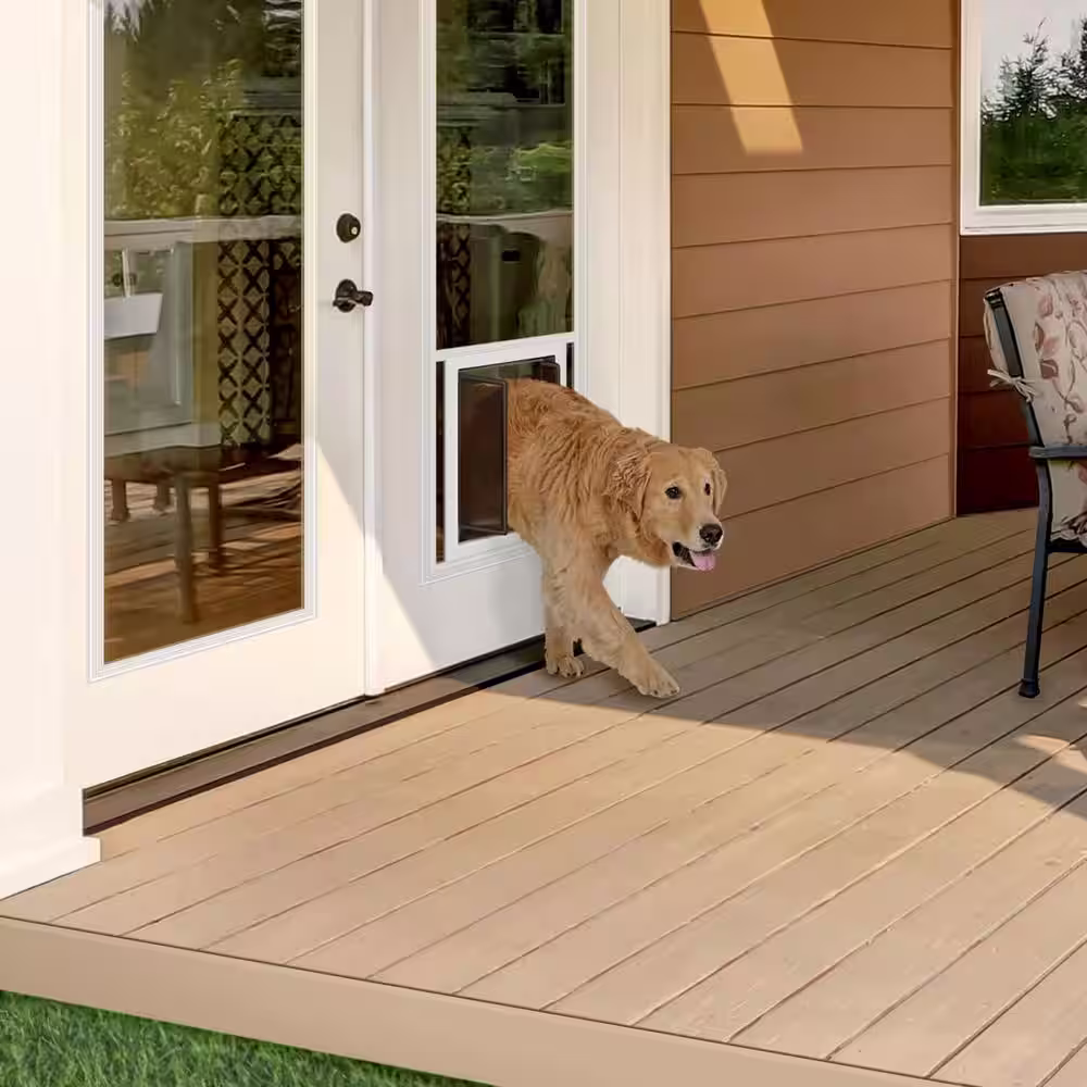 None Plexidor Dog Door 24 in. x 82 in. LoE Glass Insert for 32 in. xÂ 96Â in., 34 in. xÂ 96Â in. and 36 in. x 96 in. French Doors