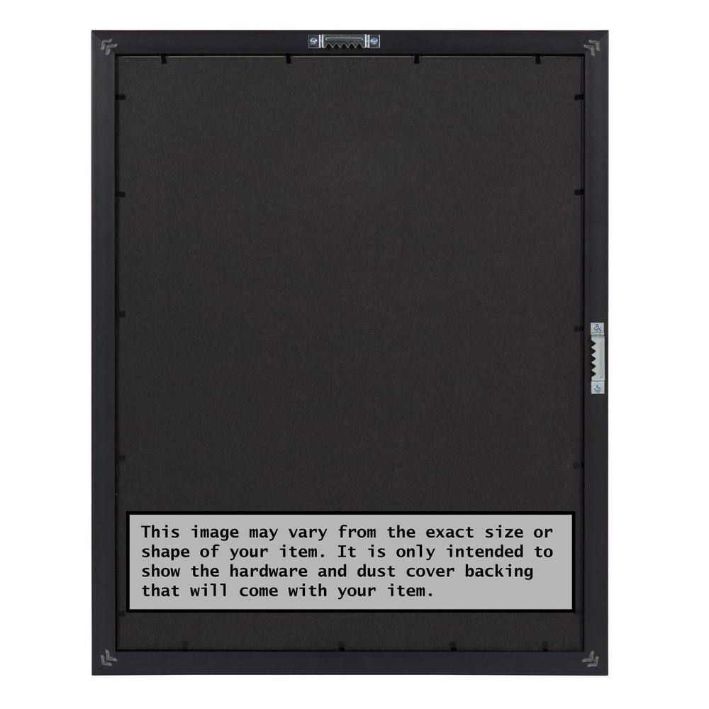 Amanti Art Bark Rustic Grey Picture Frame Opening Size 24 x 36 in.