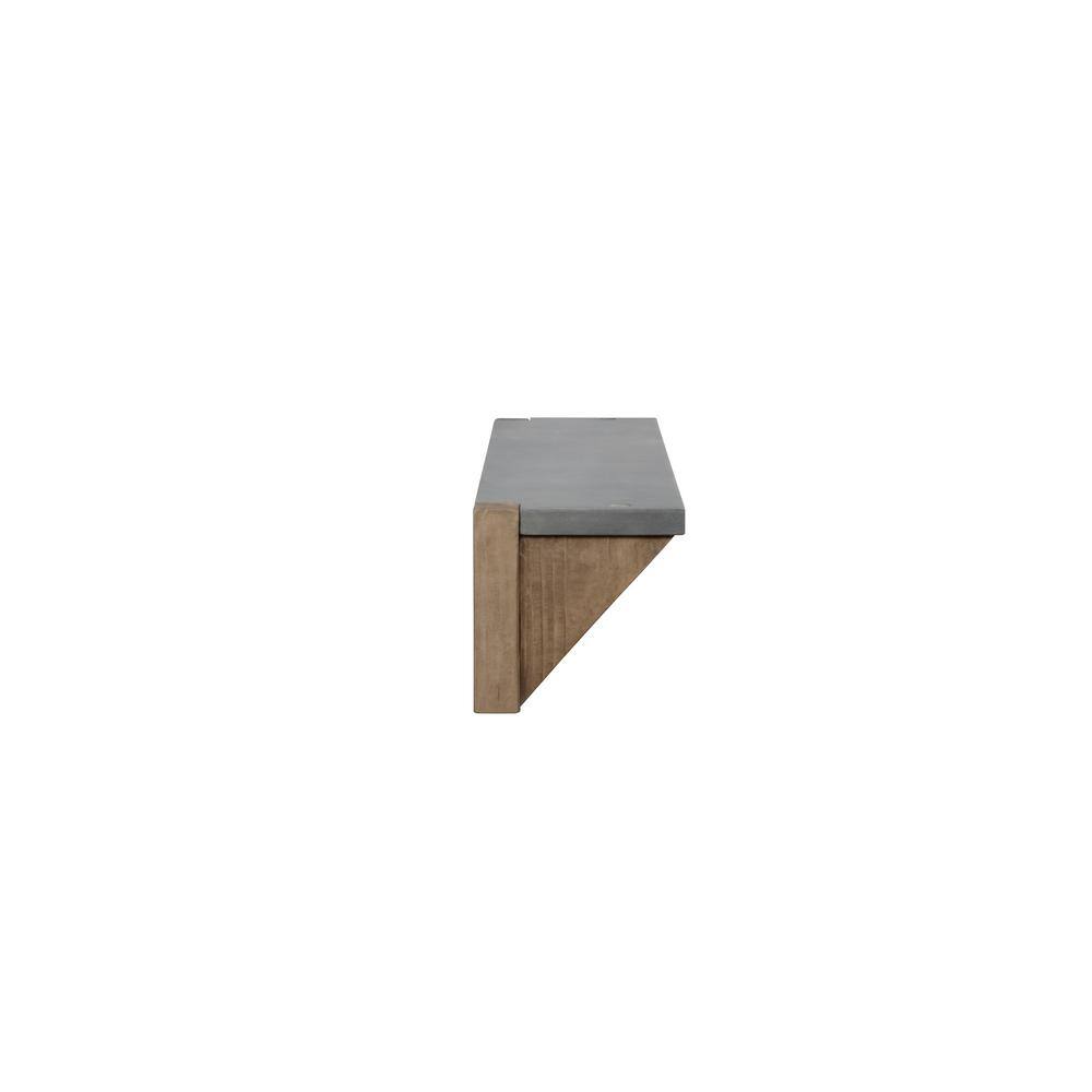 Alaterre Furniture Newport 40 in. W Coat Hook with Shelf