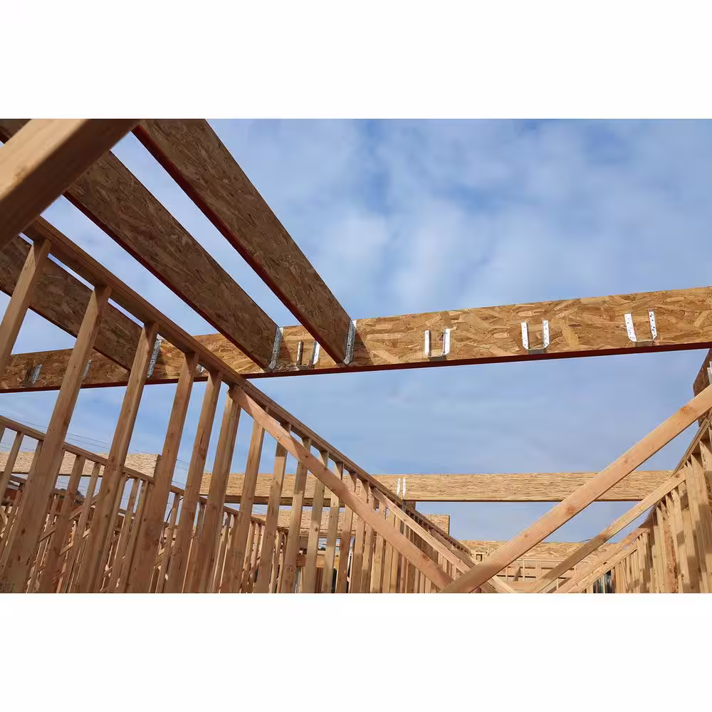 Simpson Strong-Tie HU Galvanized Face-Mount Joist Hanger for 1-3/4 in. x 9-1/2 in. Engineered Wood