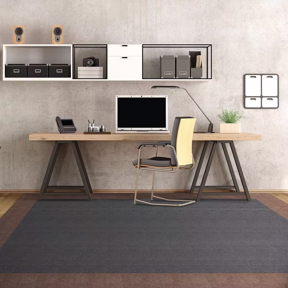 Foss Willingham Gray Residential 18 in. x 18 Peel and Stick Carpet Tile (16 Tiles/Case) 36 sq. ft.