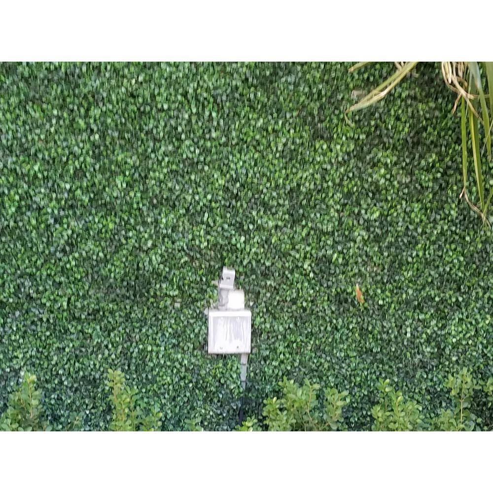 Ejoy 71 in. x 63 in. Artificial Light Green Boxwood Roll Panels