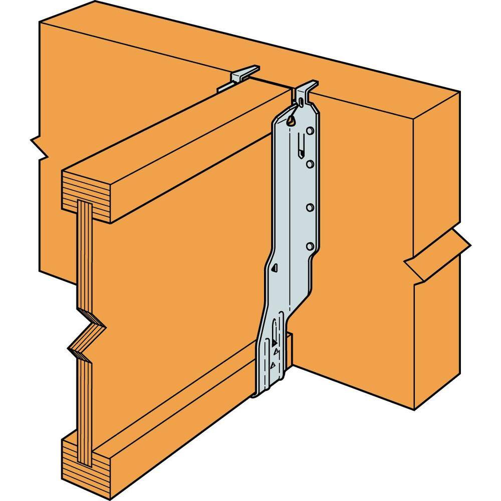 Simpson Strong-Tie IUS Galvanized Face-Mount Joist Hanger for 2-5/16 in. x 9-1/2 in. Engineered Wood
