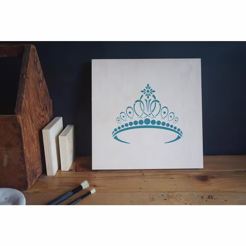 Stencil1 Tiara Stencil