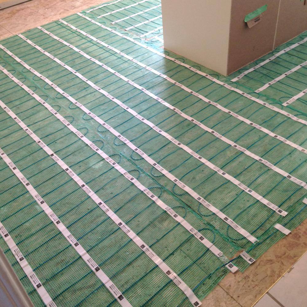 WarmlyYours TempZone 648 in. x 1.5 ft. 240-Volt Radiant Floor Heating Kit (Covers 81 sq. ft.)