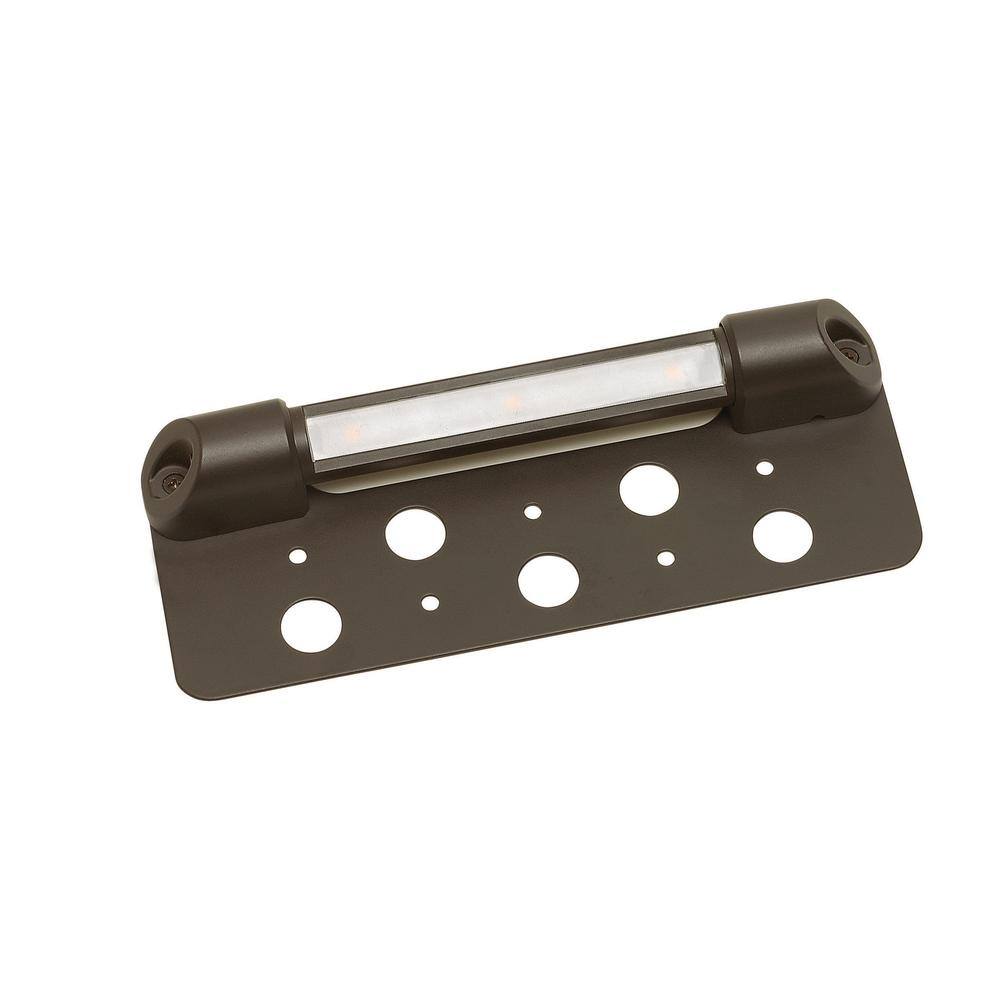 HINKLEY Nexus 20-Watt Equivalent Low-Voltage Bronze LED Deck Light