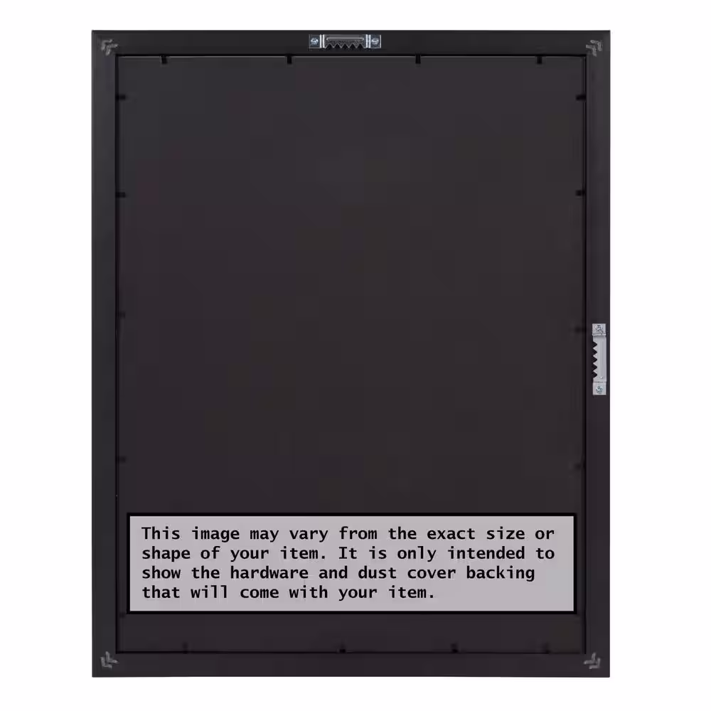 Amanti Art Flair Soft White Narrow Picture Frame Opening Size 24 x 36 in.