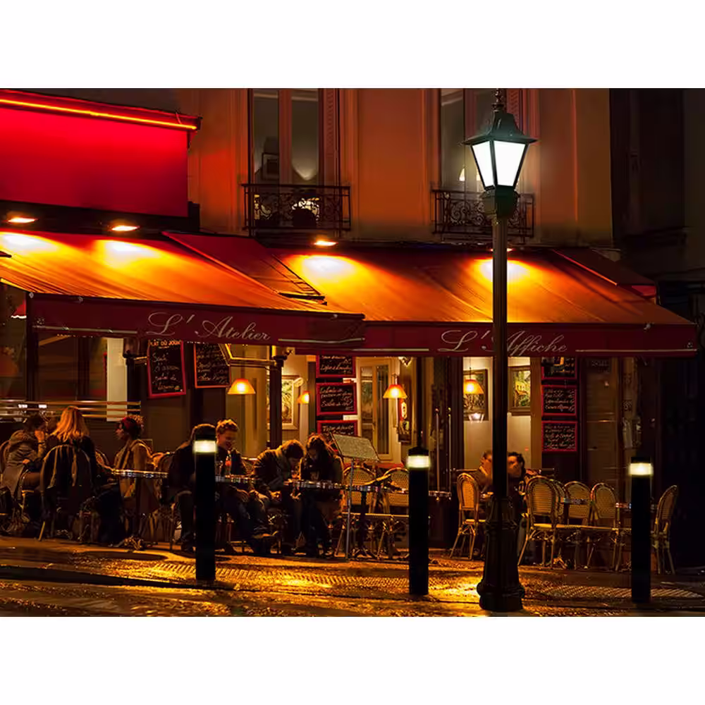 SOLUS Line-Voltage Bronze LED Landscape Bollard Light Exterior with Surface Mounted Aluminum Construction