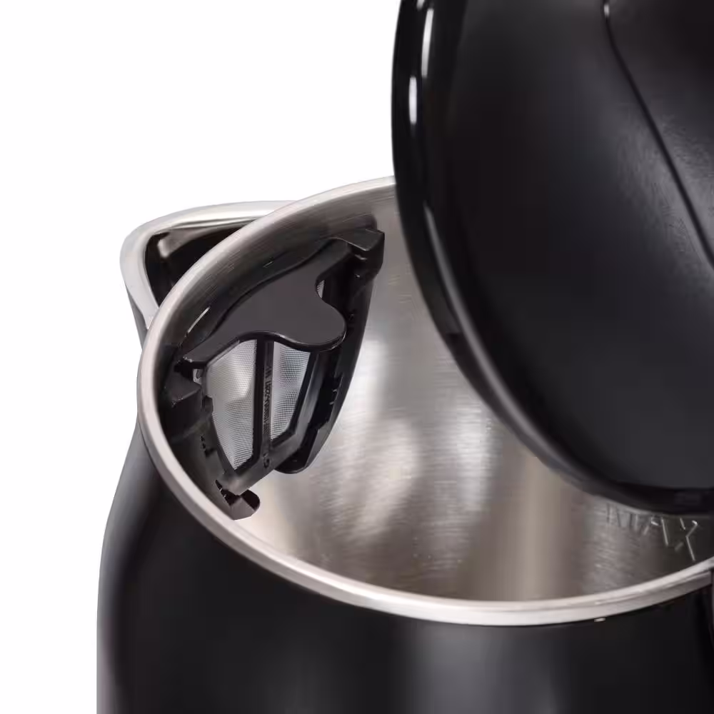 Hamilton Beach 7-Cup Black Cordless Electric Keel with Cool-Touch Sides